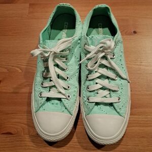 Converse Chuck Taylor All Star Mint Eyelet Women's 9